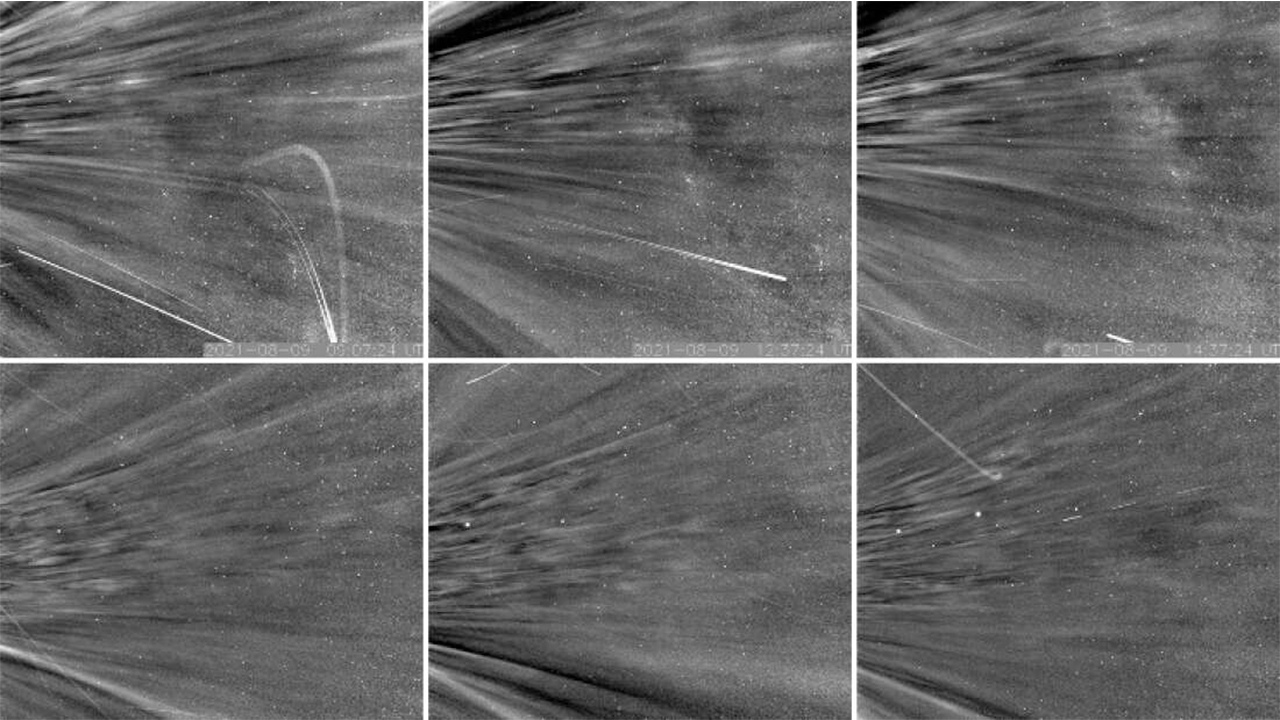 Güneş'e dokunan NASA aracı, tarihi yolculuktan video gönderdi